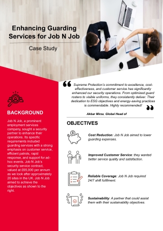 Guarding Excellence for Job N Job