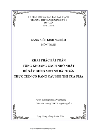 s gi o d c v o t o b c giang tr ng thpt