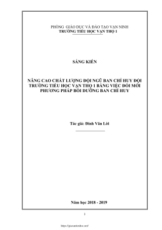 ph ng gi o d c v o t o v n ninh