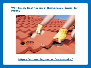 Why Timely Roof Repairs in Brisbane are Crucial for Homes