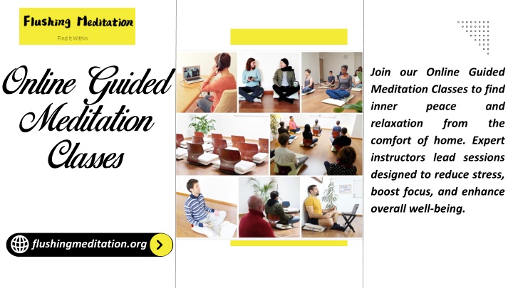 online guided meditation classes