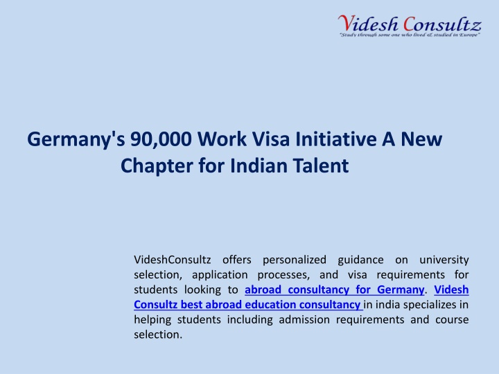 germany s 90 000 work visa initiative a new chapter for indian talent