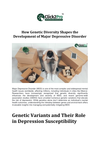 how genetic diversity shapes the development
