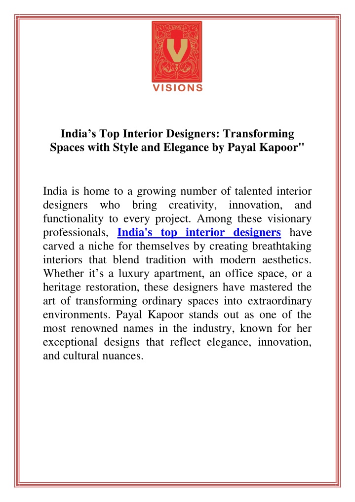 india s top interior designers transforming