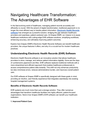 navigating healthcare transformation