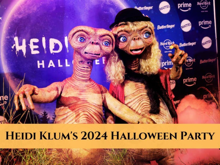 style from heidi klum s annual halloween party