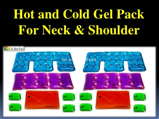 Hot and Cold Gel Pack For Neck & Shoulder