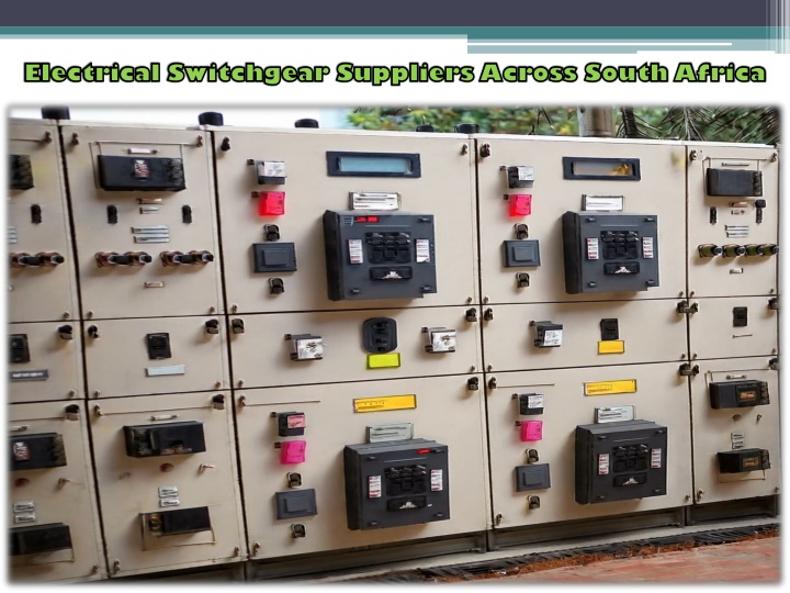 electrical switchgear suppliers across south