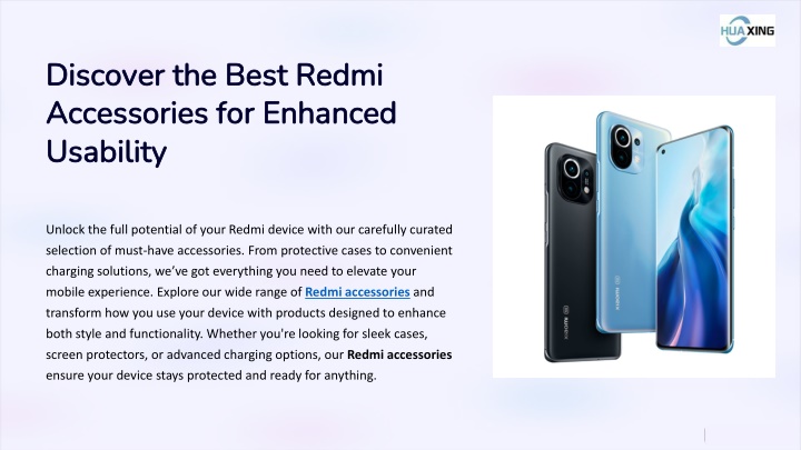 discover the best redmi accessories for enhanced