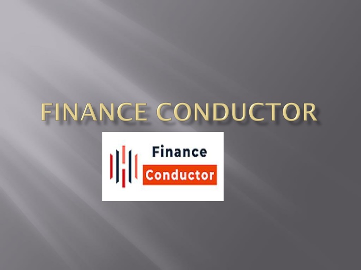 finance conductor