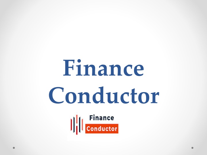 finance conductor