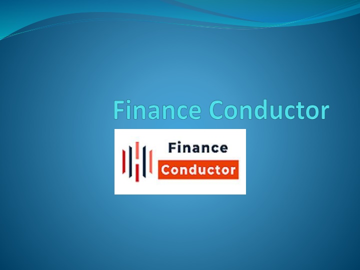 finance conductor