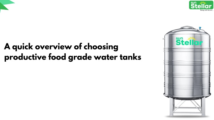 a quick overview of choosing productive food