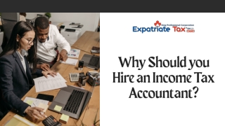 Why Should you Hire an Income Tax Accountant