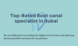 root canal specialist in dubai