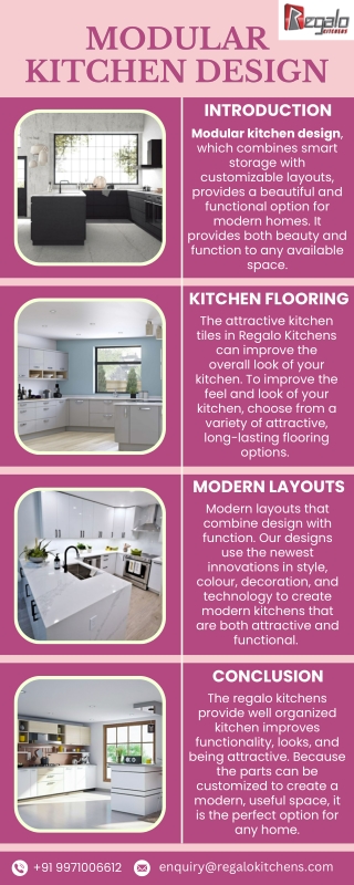 Modular Kitchen Design | Regalo Kitchens