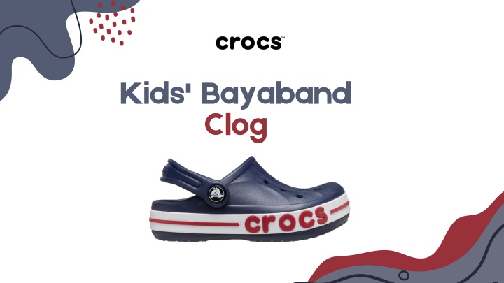 kids bayaband clog