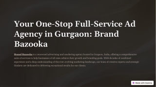 Your-One-Stop-Full-Service-Ad-Agency-in-Gurgaon-Brand-Bazooka