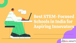 best stem focused schools in india for aspiring