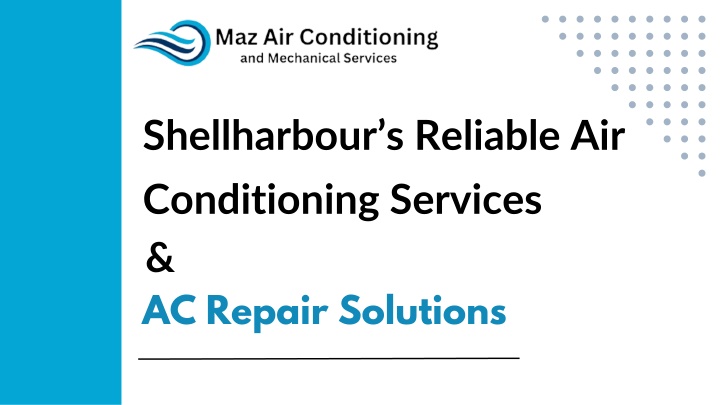 shellharbour s reliable air conditioning services