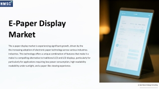 e paper display market