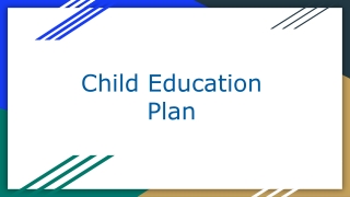 Child Education Plan