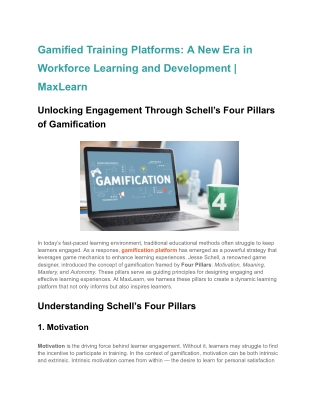 gamified training platforms a new era in