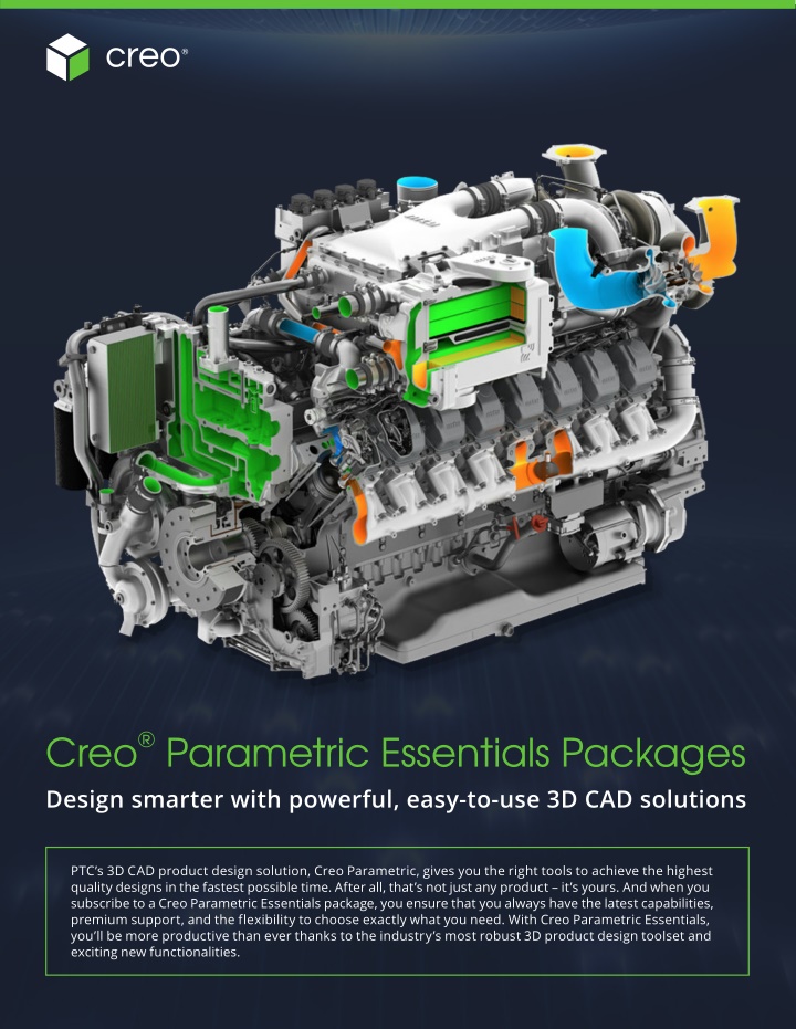 creo parametric essentials packages design