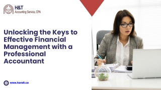 Unlocking the Keys to Effective Financial Management with a Professional Accountant