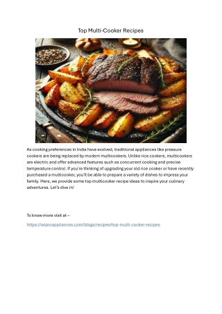 Top Multicooker recipe