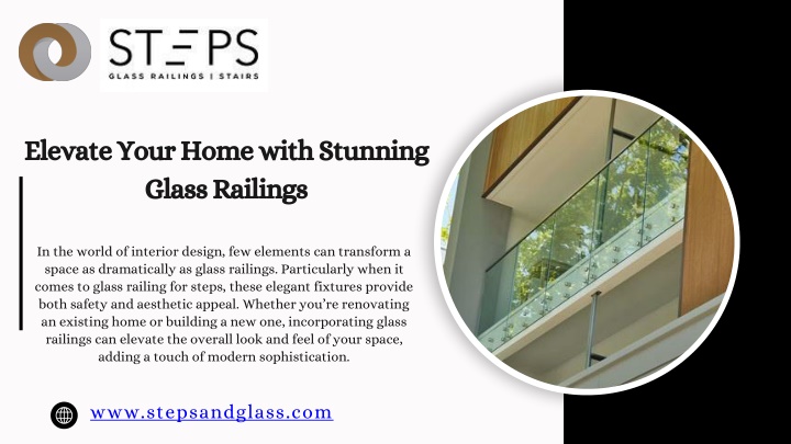 elevate your home with stunning glass railings