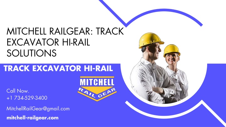 mitchell railgear track excavator hi rail