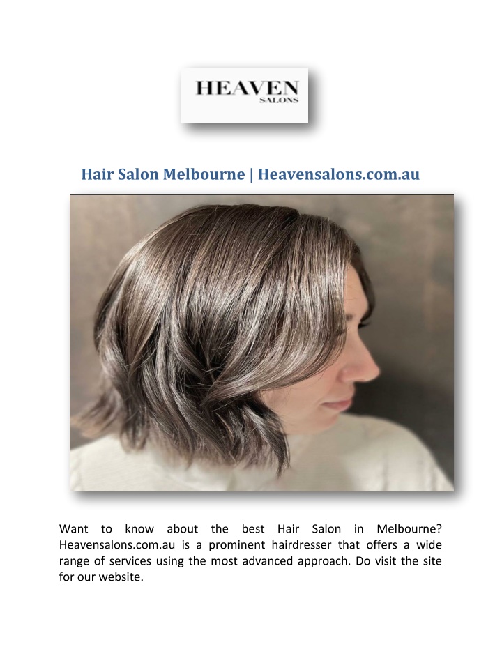 hair salon melbourne heavensalons com au