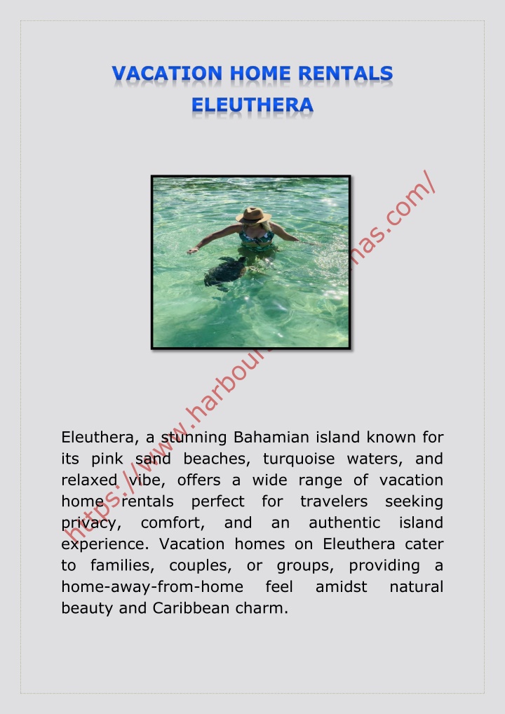 eleuthera a stunning bahamian island known