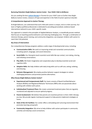 Nurturing Potential_ Bright Balloons Autism Center - Your Child's Path to Brilliance.docx