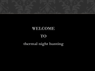 kalaharisafaris.com | Thermal Night Hunting