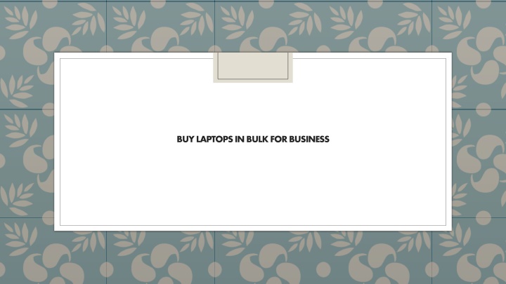 buy laptops in bulk for business