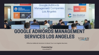 Affordable Google AdWords Management Services Los Angeles