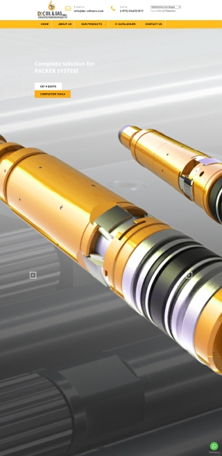 DIC Oil Tools | Oilfield Equipment | Dedicated Impex FZE