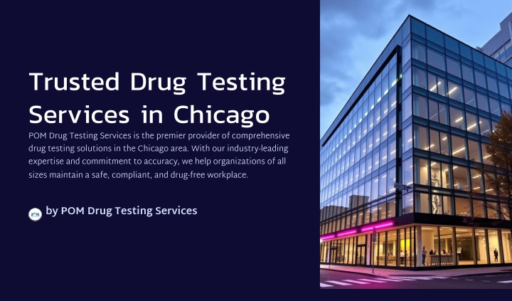 trusted drug testing services in chicago pom drug