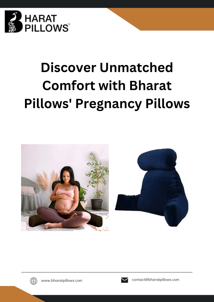 discover unmatched comfort with bharat pillows