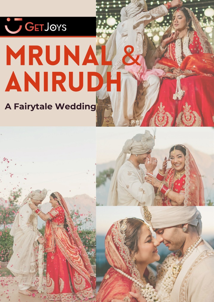 mrunal anirudh a fairytale wedding