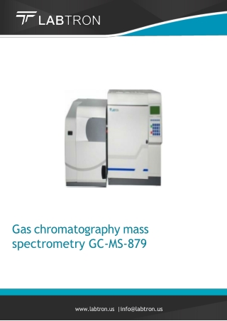 gas chromatography mass spectrometry gc ms 879