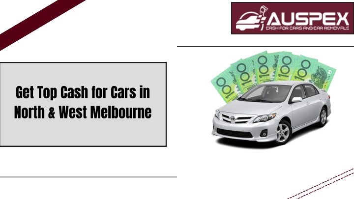 get top cash for cars in north west melbourne