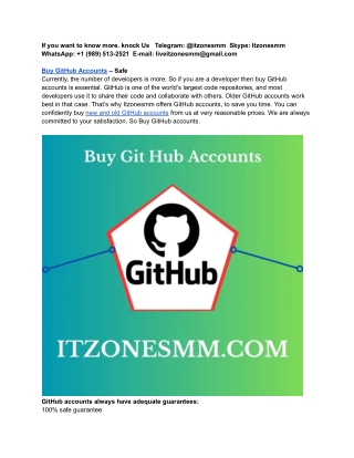 5 Best Sites to Buy Github Accounts-2024 website