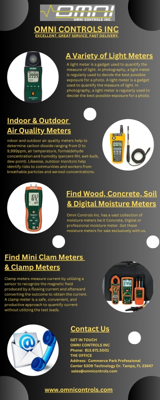 Find Wood, Concrete, Soil & Digital Moisture Meters