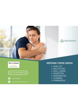 Spinal health Chiro Care Perth | Regenerate Chiropractic