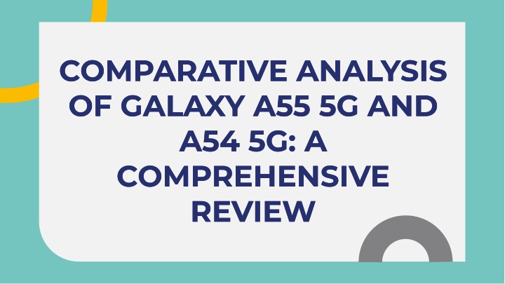 comparative analysis of galaxy