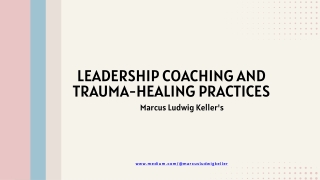 Lead with Confidence: Coaching with Marcus Ludwig Keller