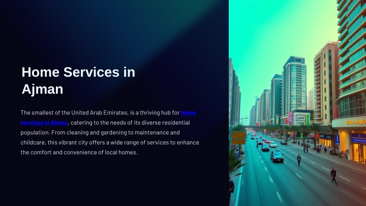 home services in ajman